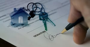 signing the relevant documents