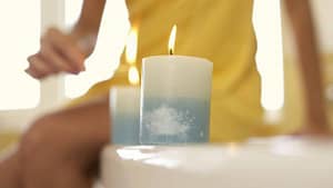 candles in the home