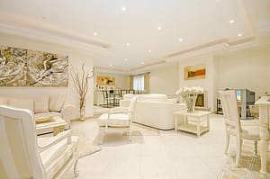 color and design of room