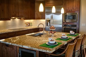 wooden custom cabinet