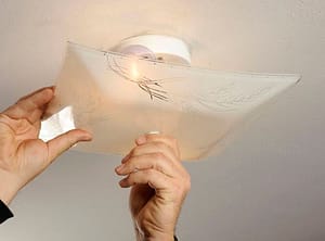 ceiling lamp installation