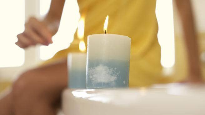 candles in the home